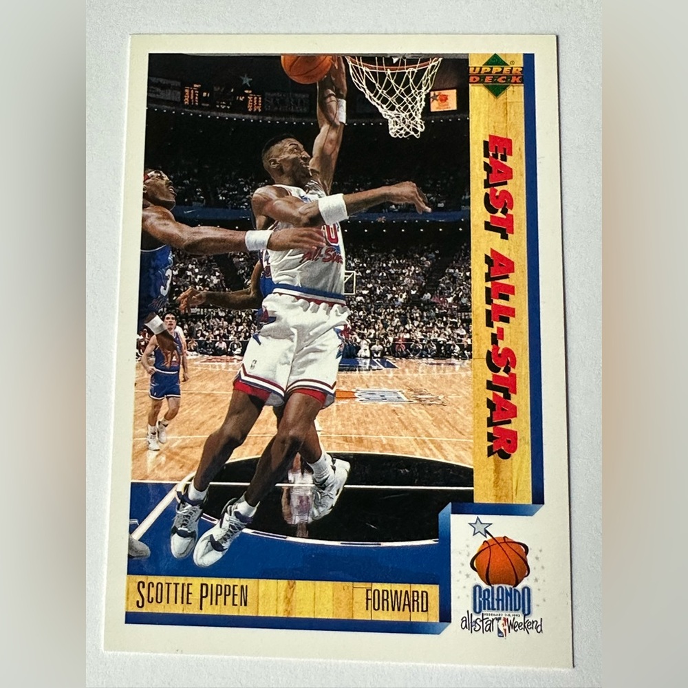 Scottie Pippin Trading Card - Basketball All-Star Sports Card